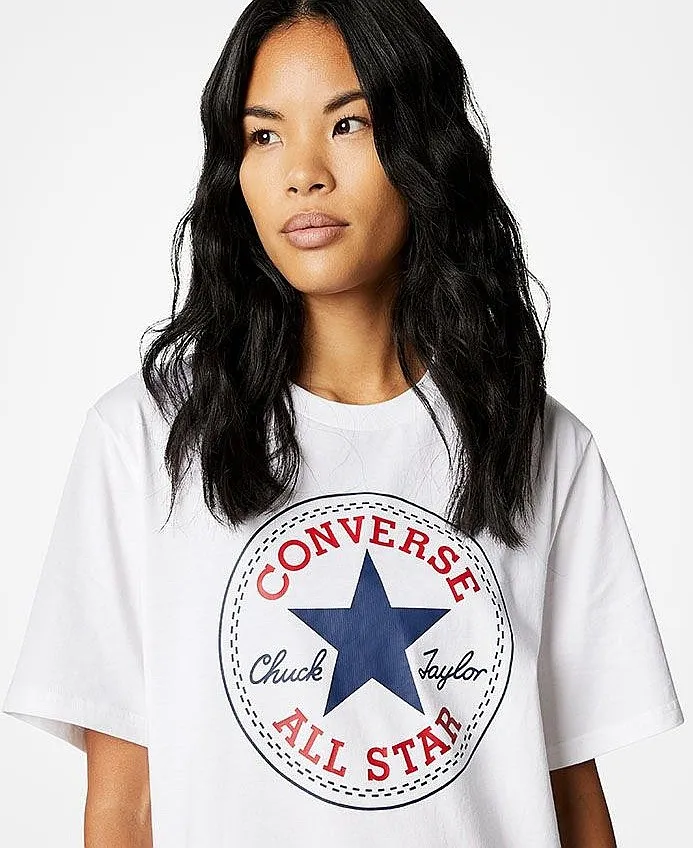 T-Shirt Converse Go-To All Star Patch Logo/10025459 - A03/White