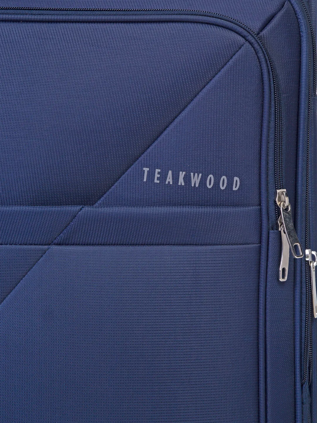 Teakwood Blue Trolley Bag (Small)