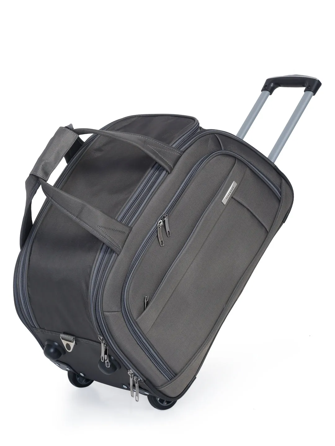 Teakwood Large Trolley Bag - Grey