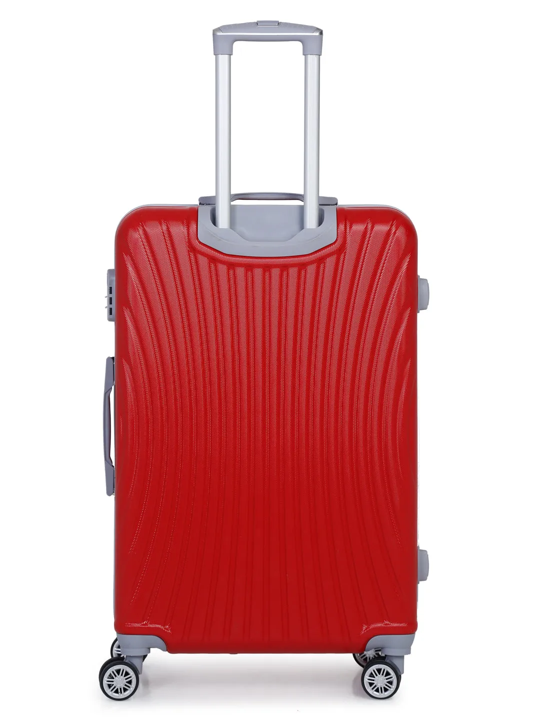 Teakwood Medium Trolley Bag - Red