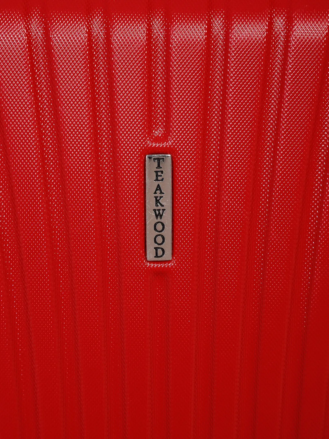 Teakwood Medium Trolley Bag - Red