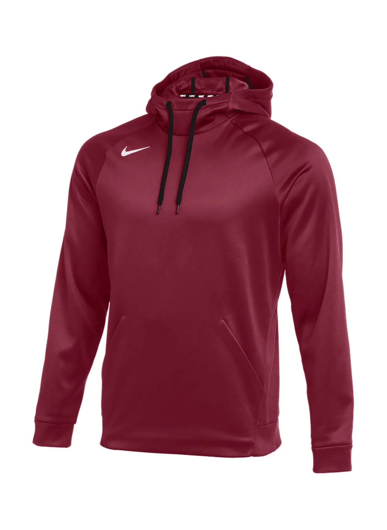 Team Cardinal / White Nike Therma-FIT Fleece Hoodie Men's | Group Orders