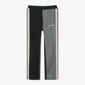 Teen Boys Black & Grey Two-Tone Joggers