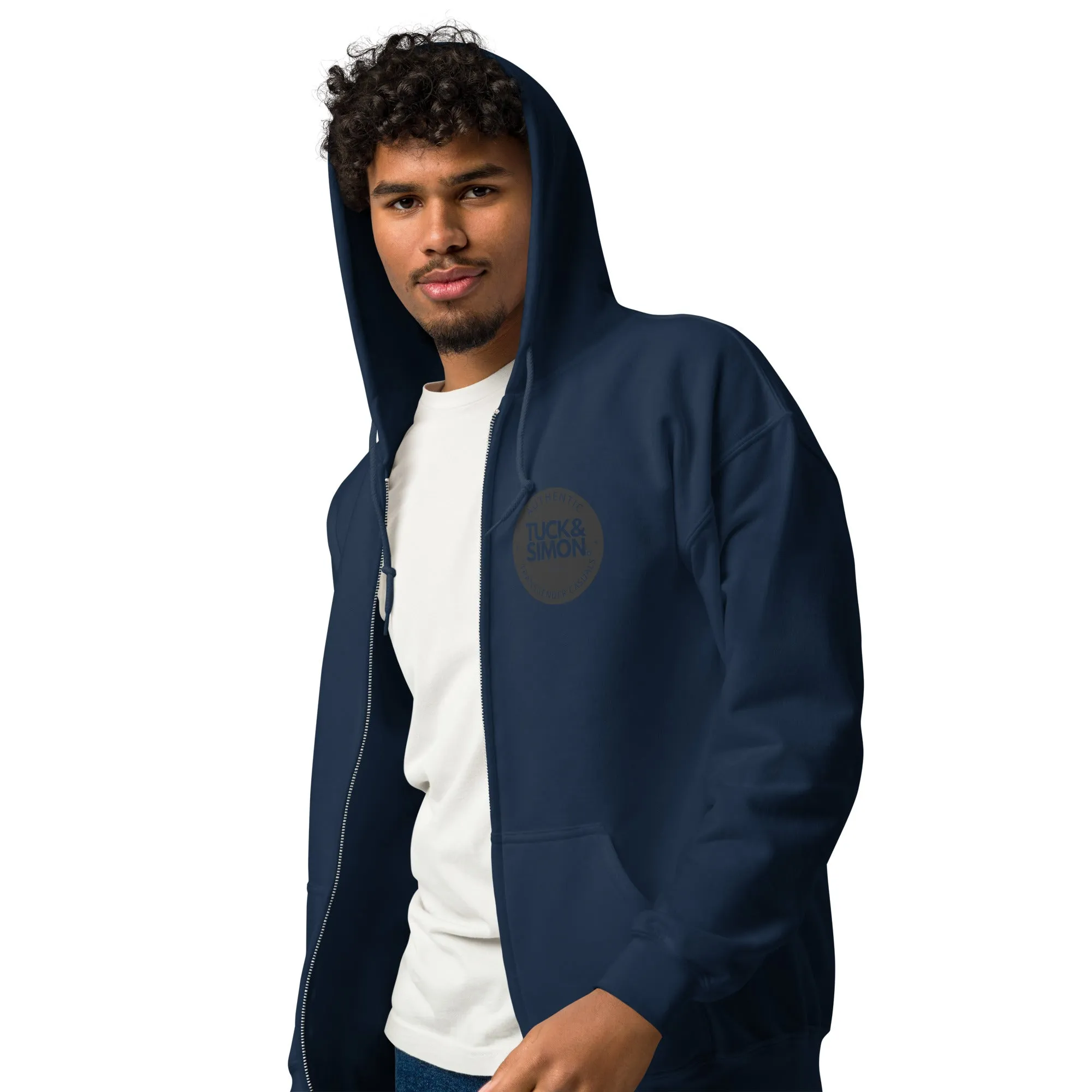 Teen - Plus Size Tuck&Simon Heavy-Blended Zip-Up Hoodie