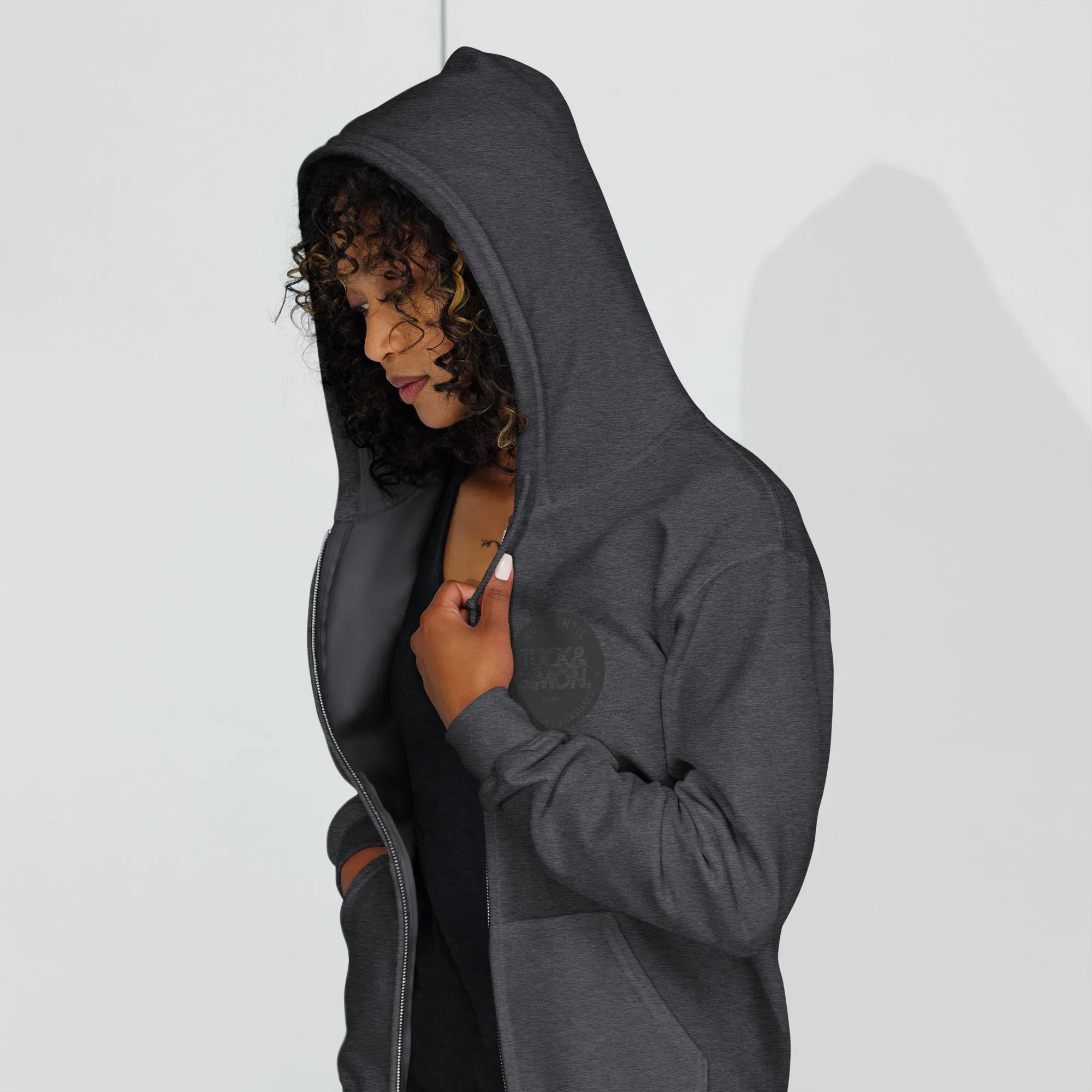 Teen - Plus Size Tuck&Simon Heavy-Blended Zip-Up Hoodie