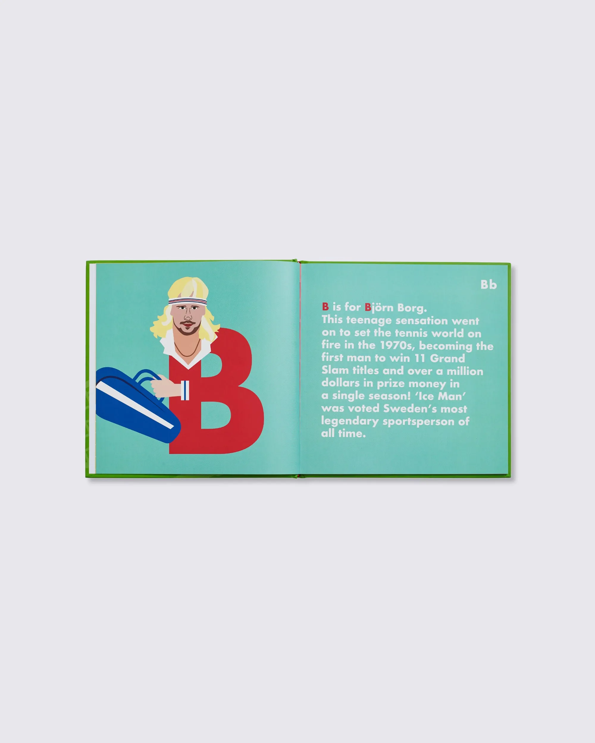 Tennis Legends Alphabet Book