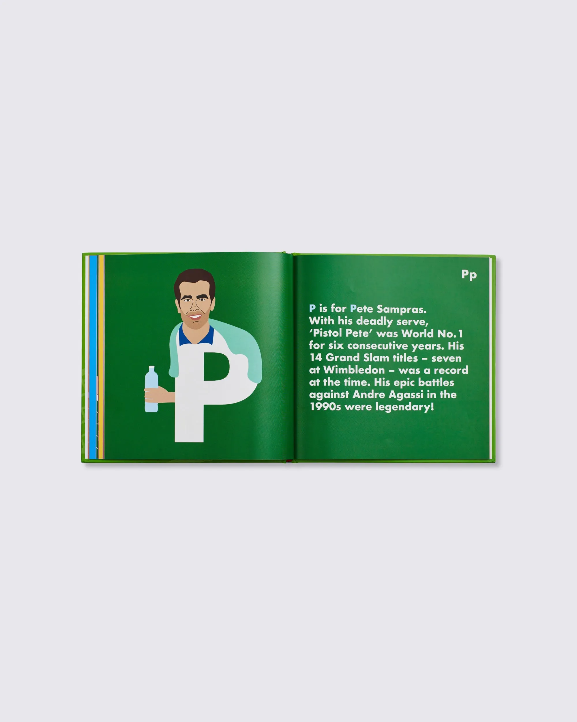 Tennis Legends Alphabet Book