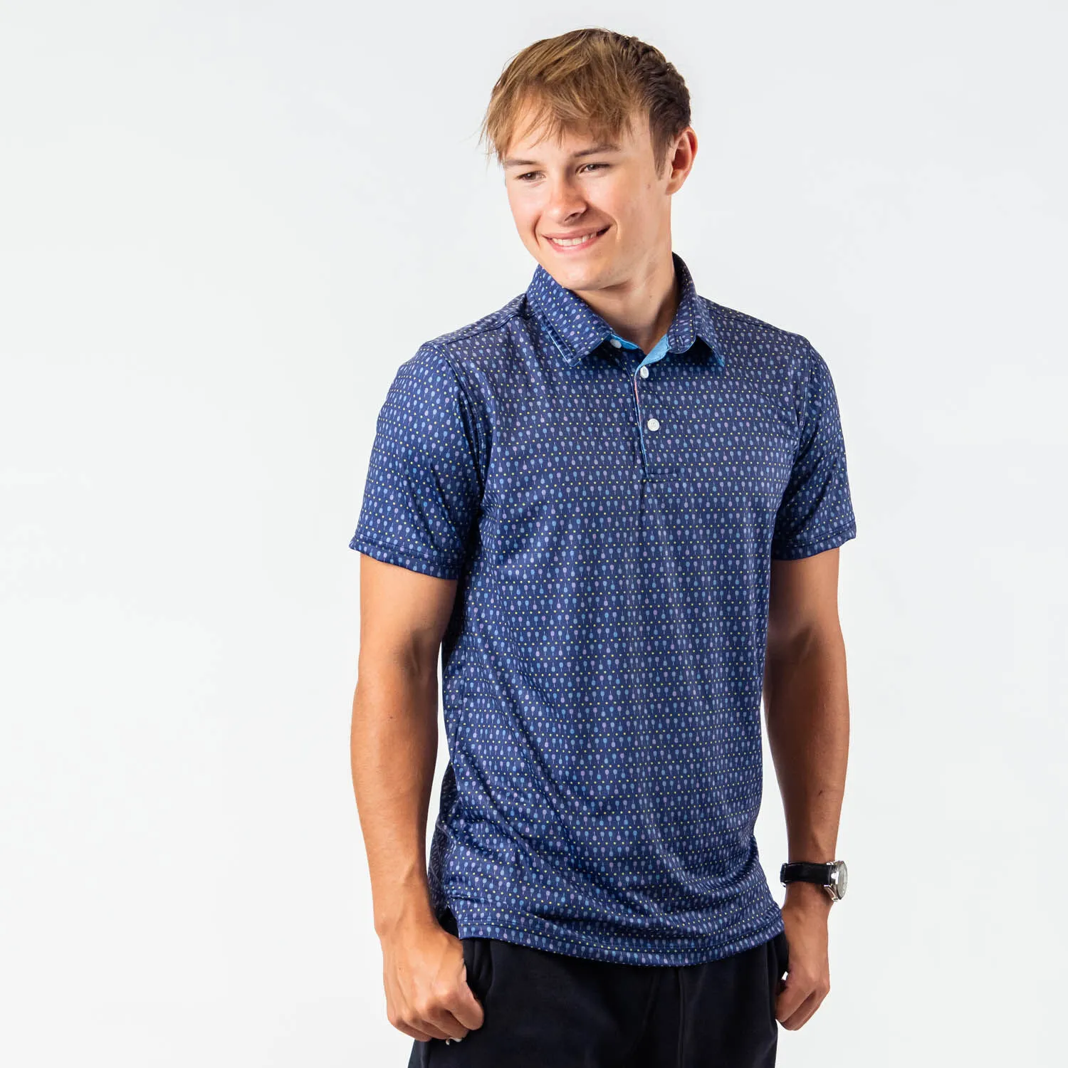 Tennis Short Sleeve Polo Shirt - Topspin 