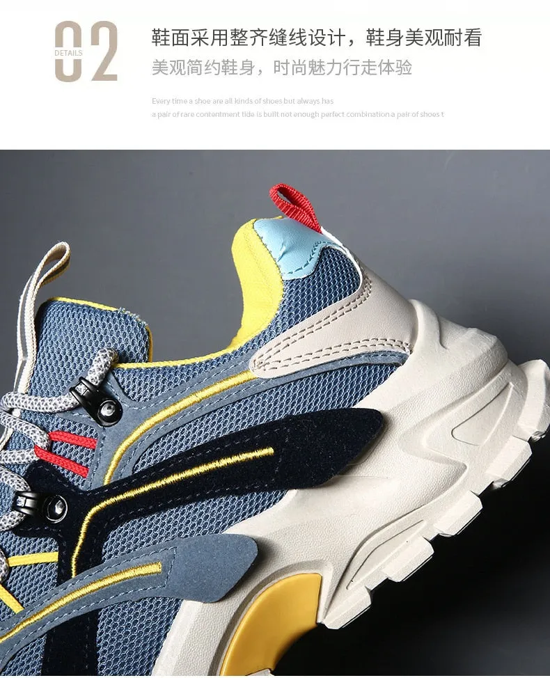 Tennis Sport Color Block Sneakers