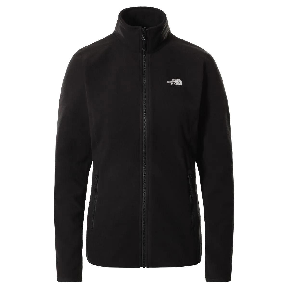 The North Face 100 Glacier Full Zip Fleece Women's Jacket | TNF Black (SS23)