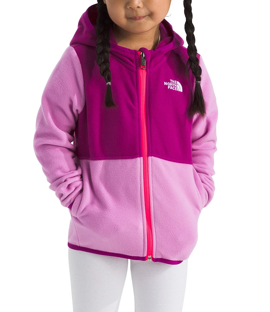 The North Face Little Girls 2T-7 Long Sleeve Glacier Full-Zip Hoodie Jacket