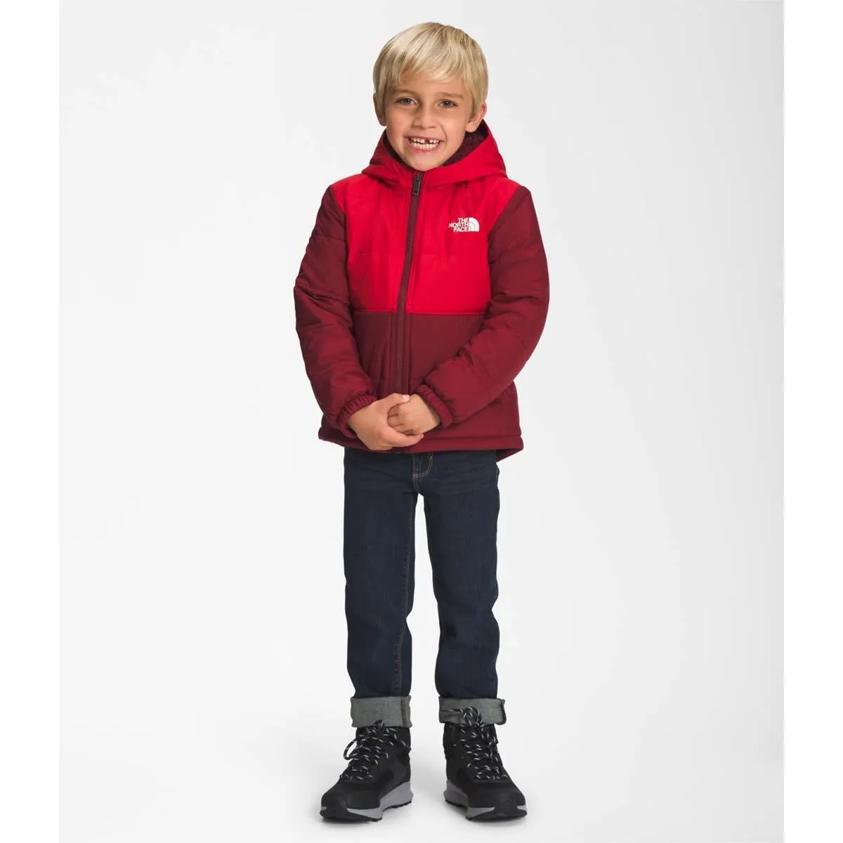 The North Face Youth Reversible Mount Chimbo Full Zip Hooded Jacket