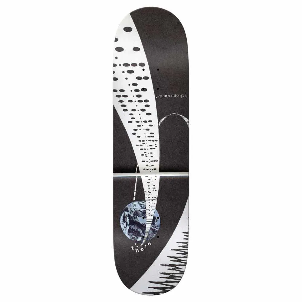There Skateboard Deck James Outer Black/White 8.25