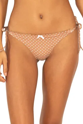 Thin Tie Side Hipster Bikini Bottom