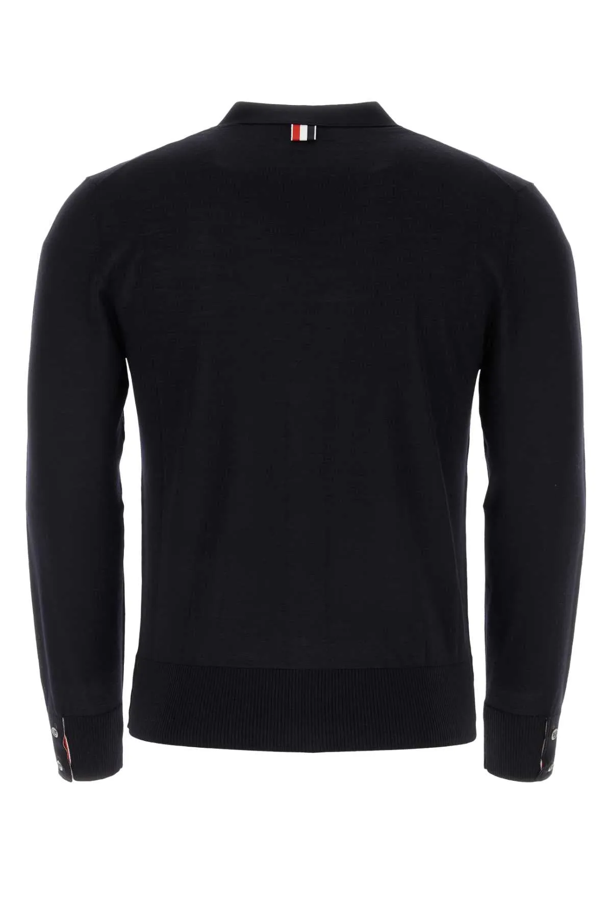 Thom Browne Midnight Blue Wool Blend Cardigan