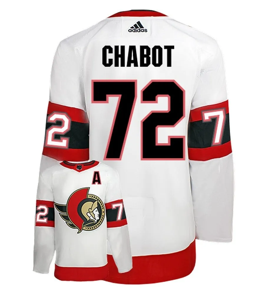Thomas Chabot Ottawa Senators Adidas Primegreen Authentic NHL Hockey Jersey     