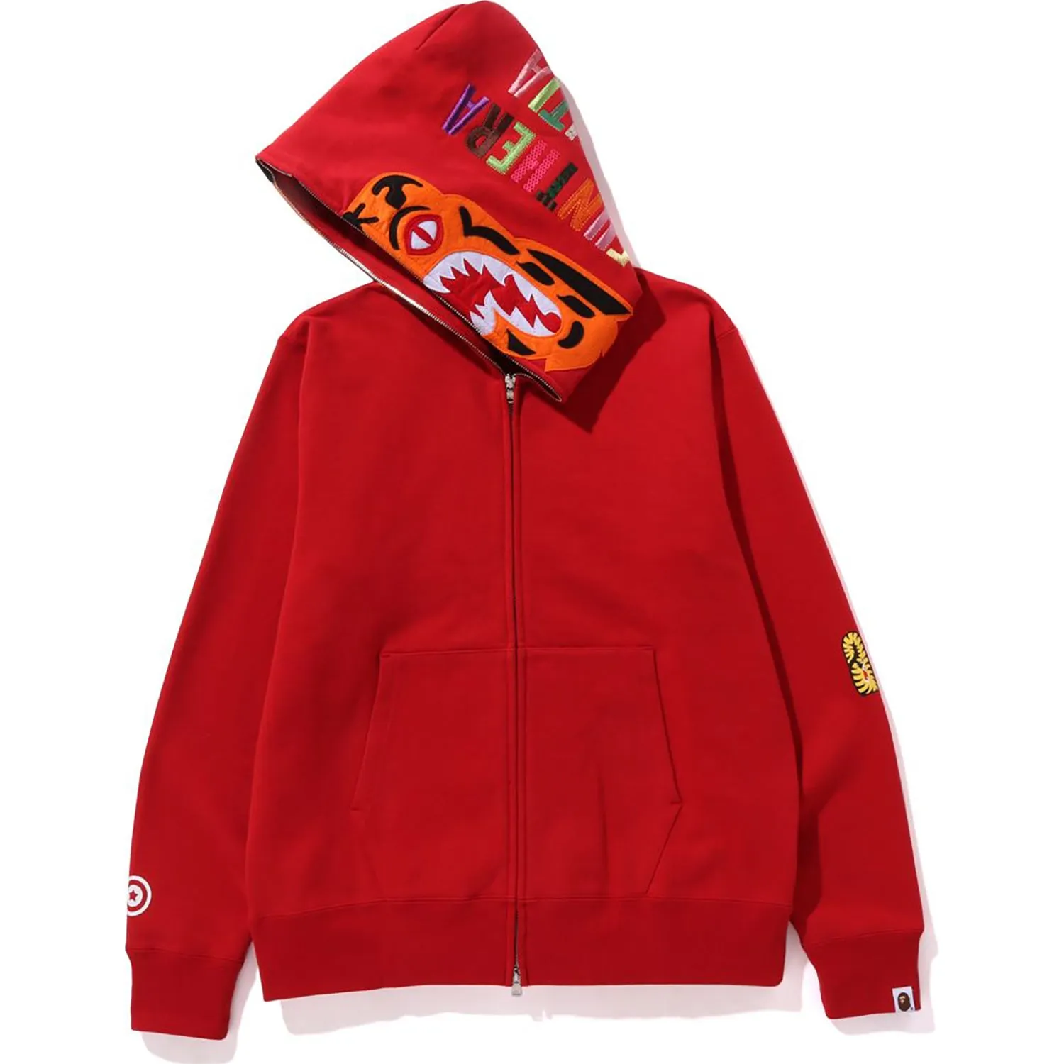 TIGER FULL ZIP HOODIE MENS