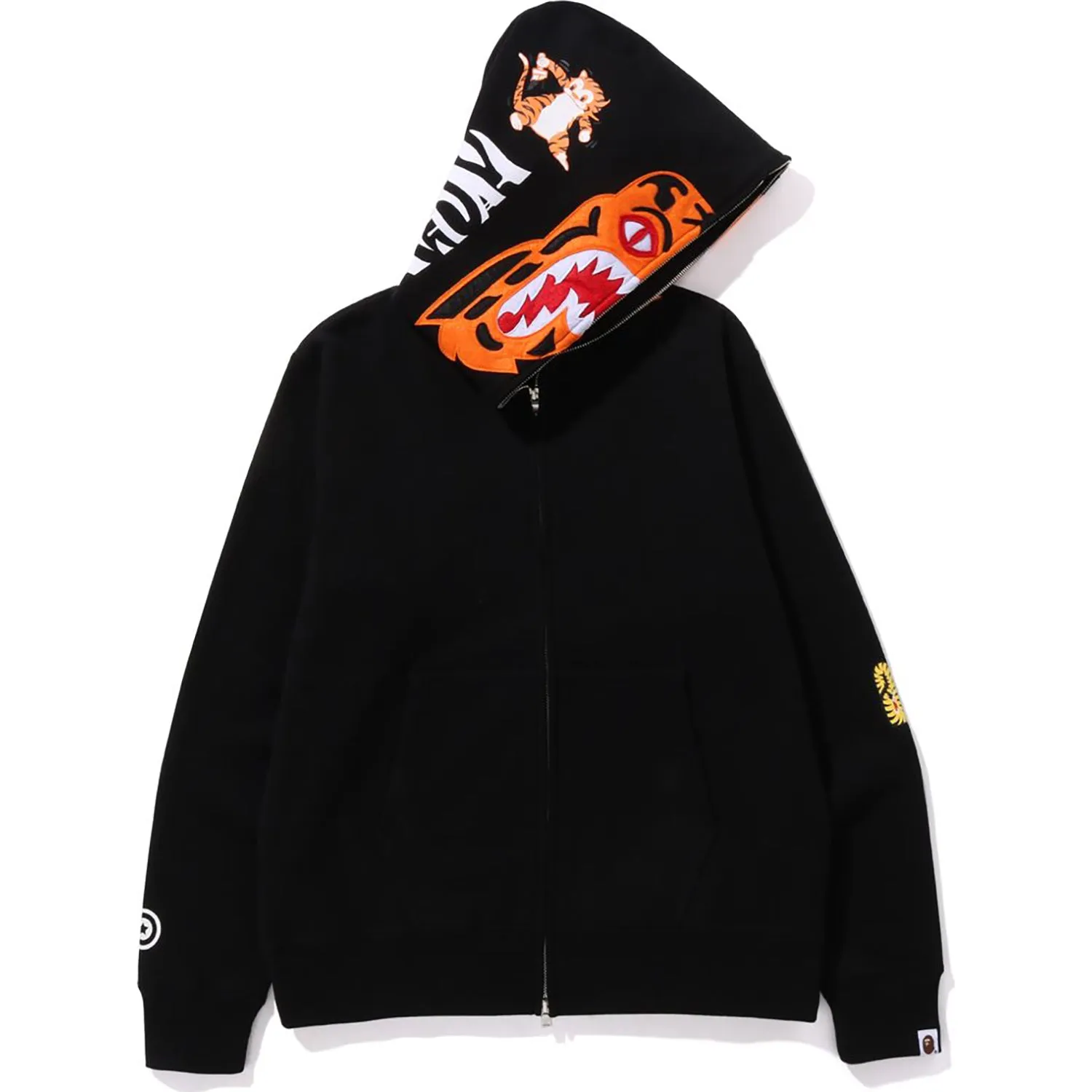 TIGER FULL ZIP HOODIE MENS