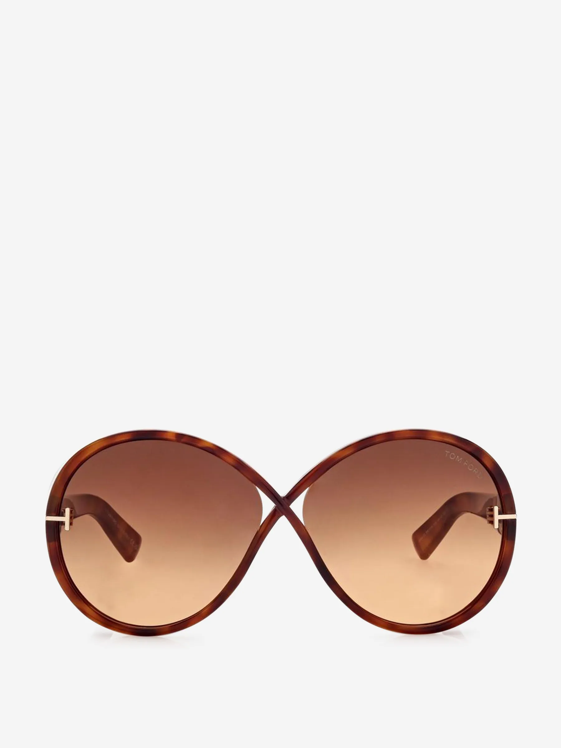 Tom Ford Edie Oval Sunglasses 