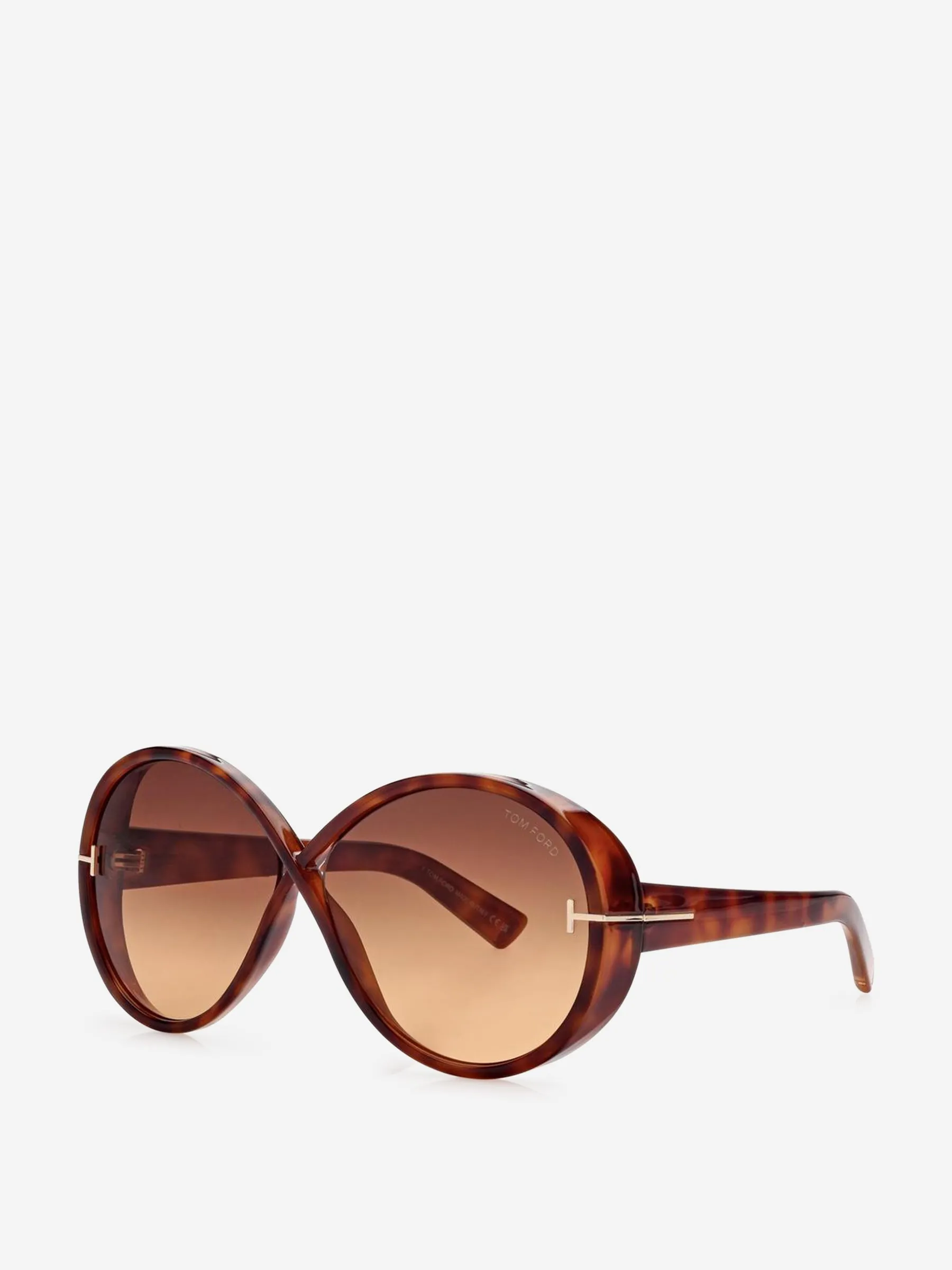 Tom Ford Edie Oval Sunglasses 