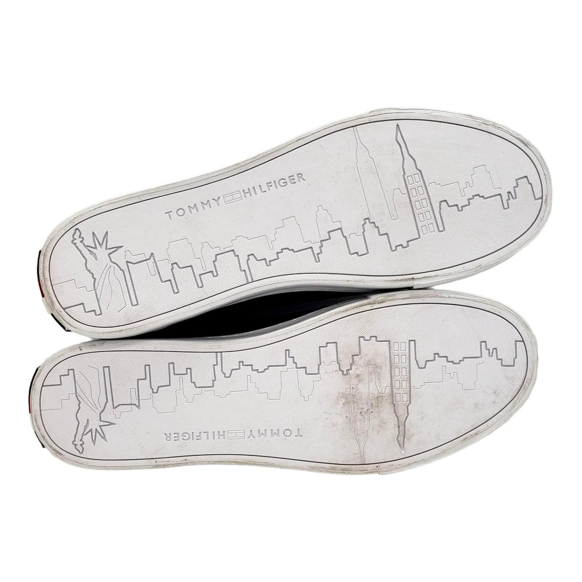 Tommy Hilfiger Blue Lace Up Trainers