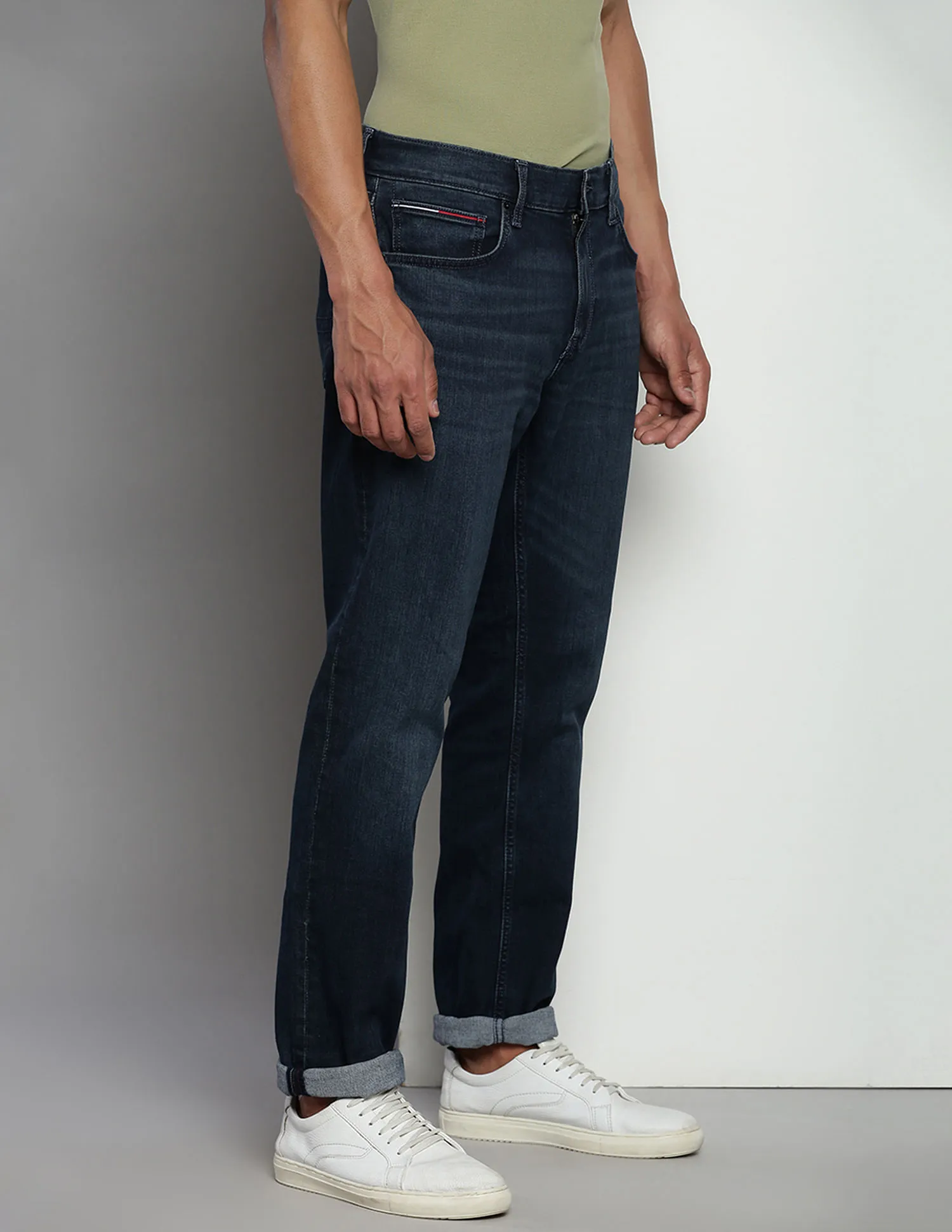 Tommy Hilfiger Ryan Straight Fit Stone Wash Jeans