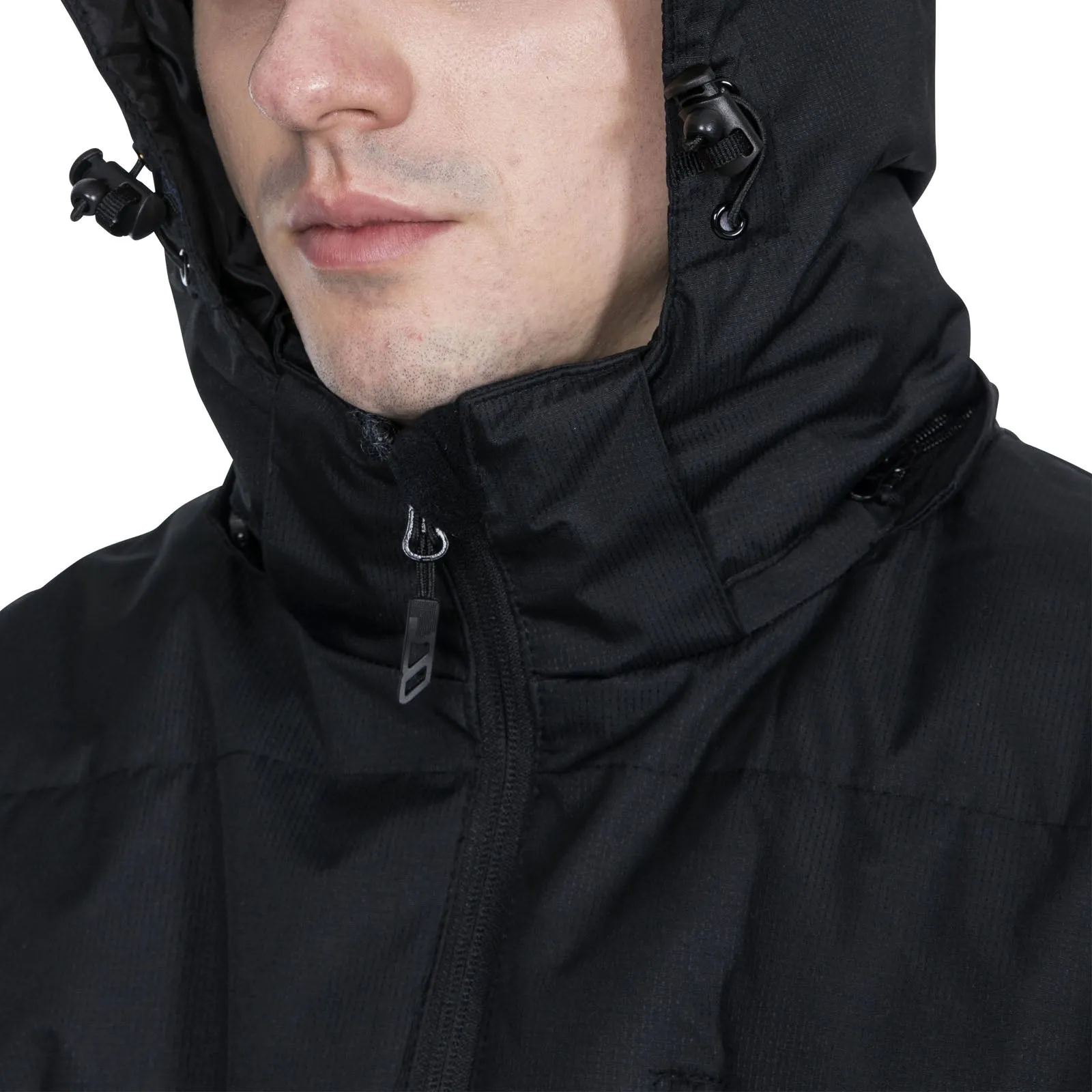 Trespass Mens Clip Hooded Padded Jacket