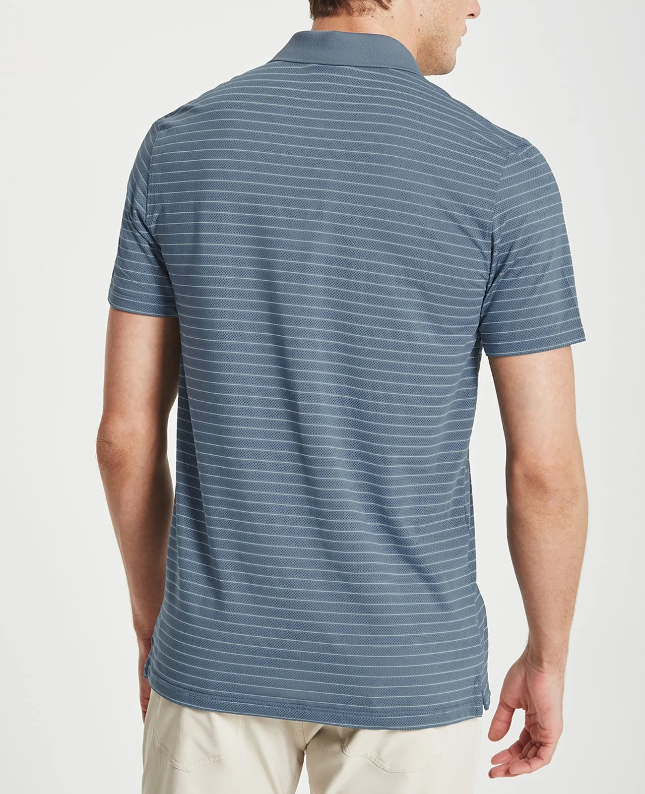     Trexler Stripe Polo   Green Label Collection  