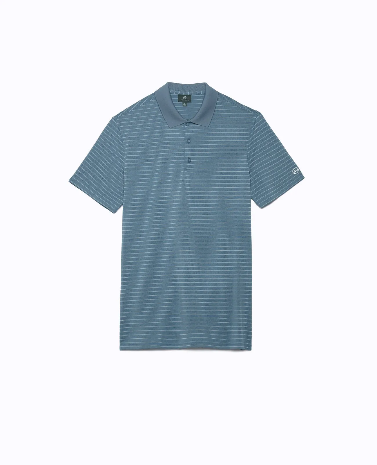     Trexler Stripe Polo   Green Label Collection  