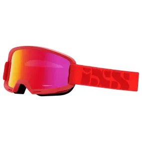 Trigger Goggles - Racing Red/mirror Orange Low Profile Lens