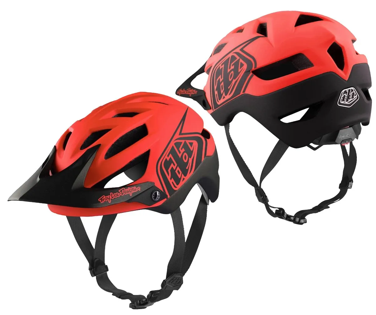 Troy Lee Designs A1 MIPS MTB Helmet - Classic - Orange-Gray