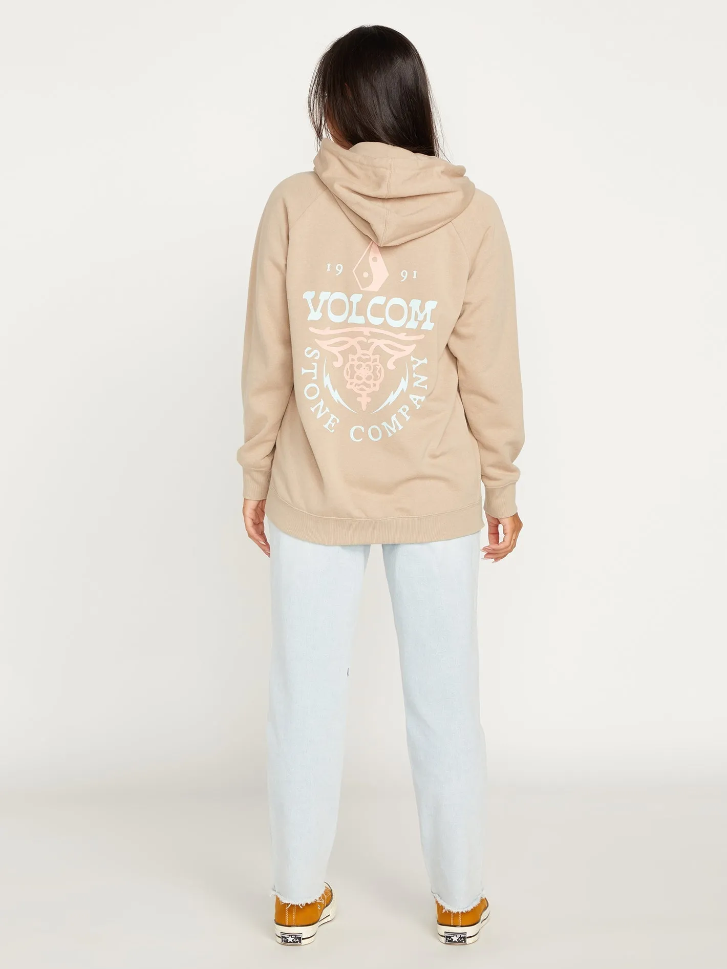 Truly Stoked Boyfriend Pullover Hoodie