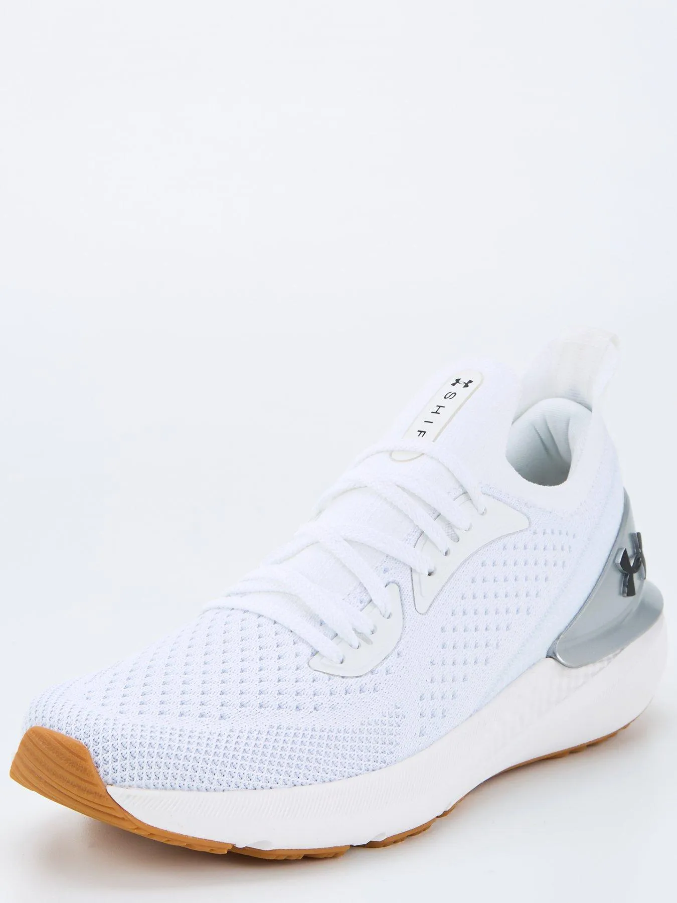 UNDER ARMOUR Mens Running Shift Trainers - White