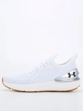 UNDER ARMOUR Mens Running Shift Trainers - White