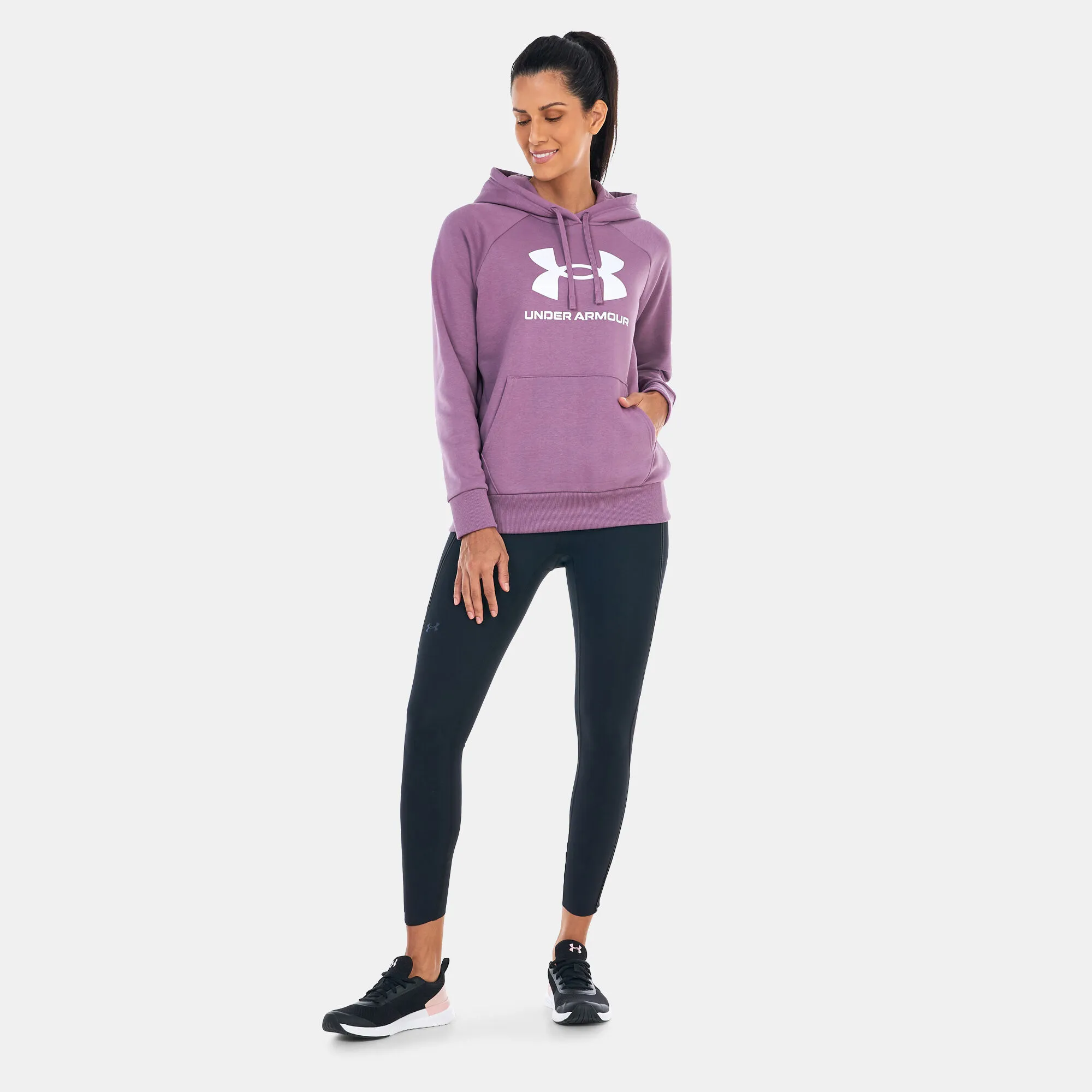 Under Armour Women's Rival Fleece Big Logo Hoodie