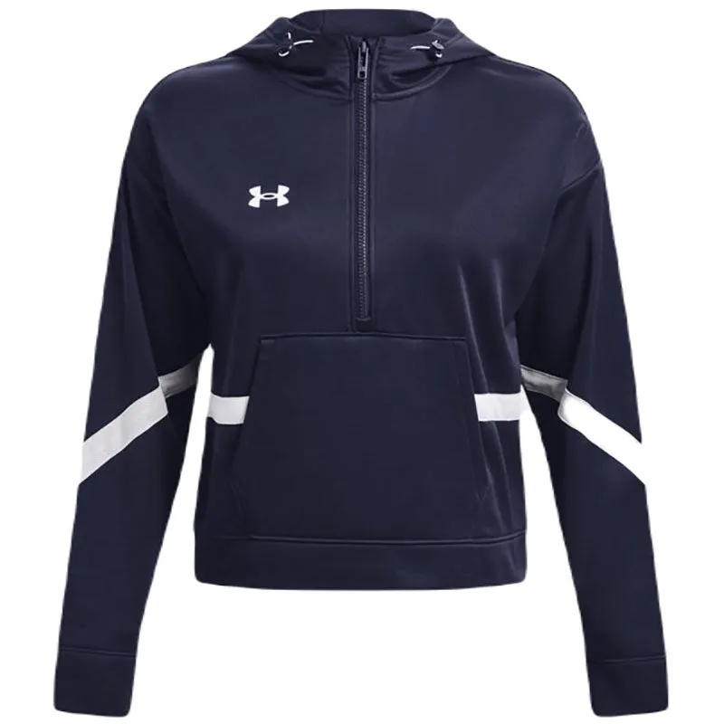 Under Armour Women's Midnight Navy/White Storm Armour Fleece Hoodie