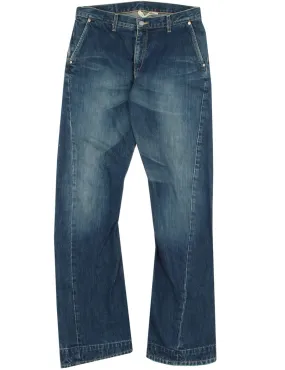 Uniform Reworks Levi Loose Blue Jeans 34X34
