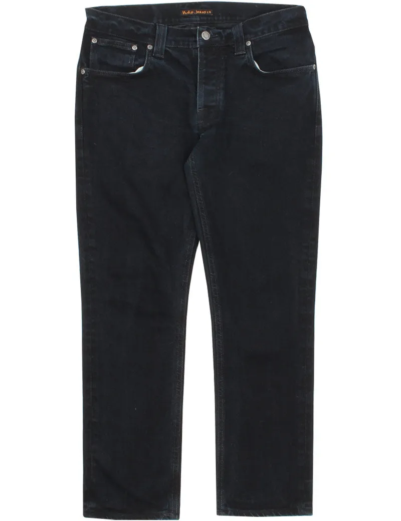 Uniform Reworks Nudie Jeans Co Grim Tim Black 34X30