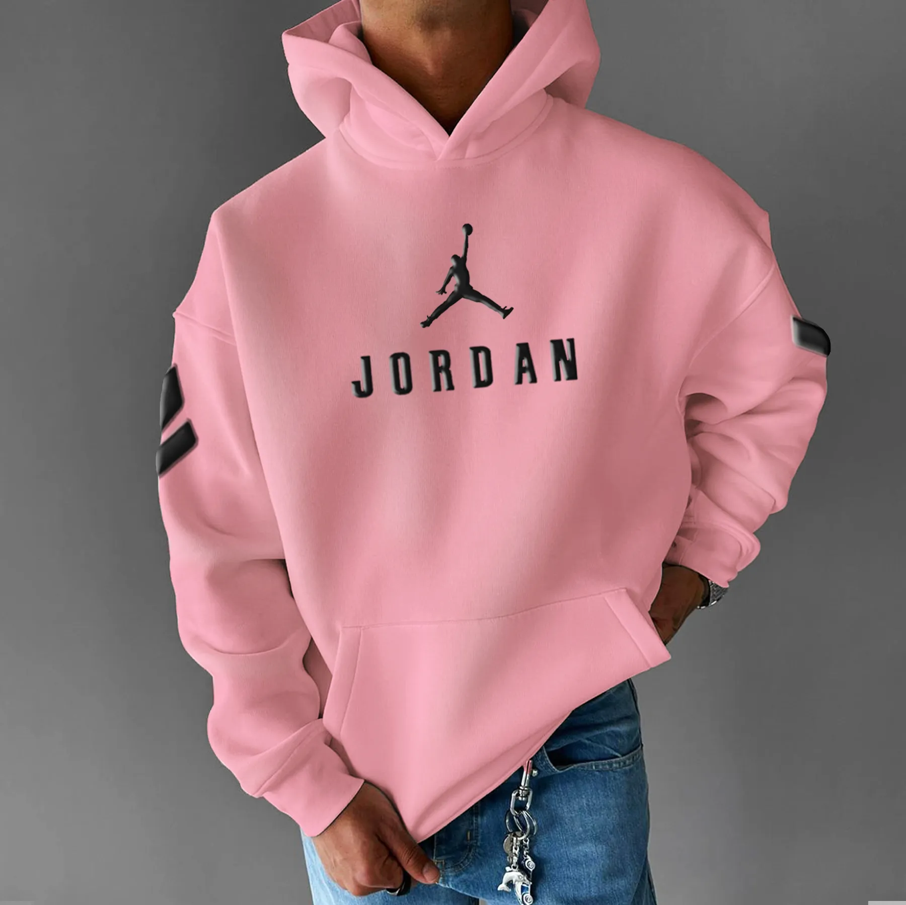 Unisex Jumper Basketball Oversized Hoodie 