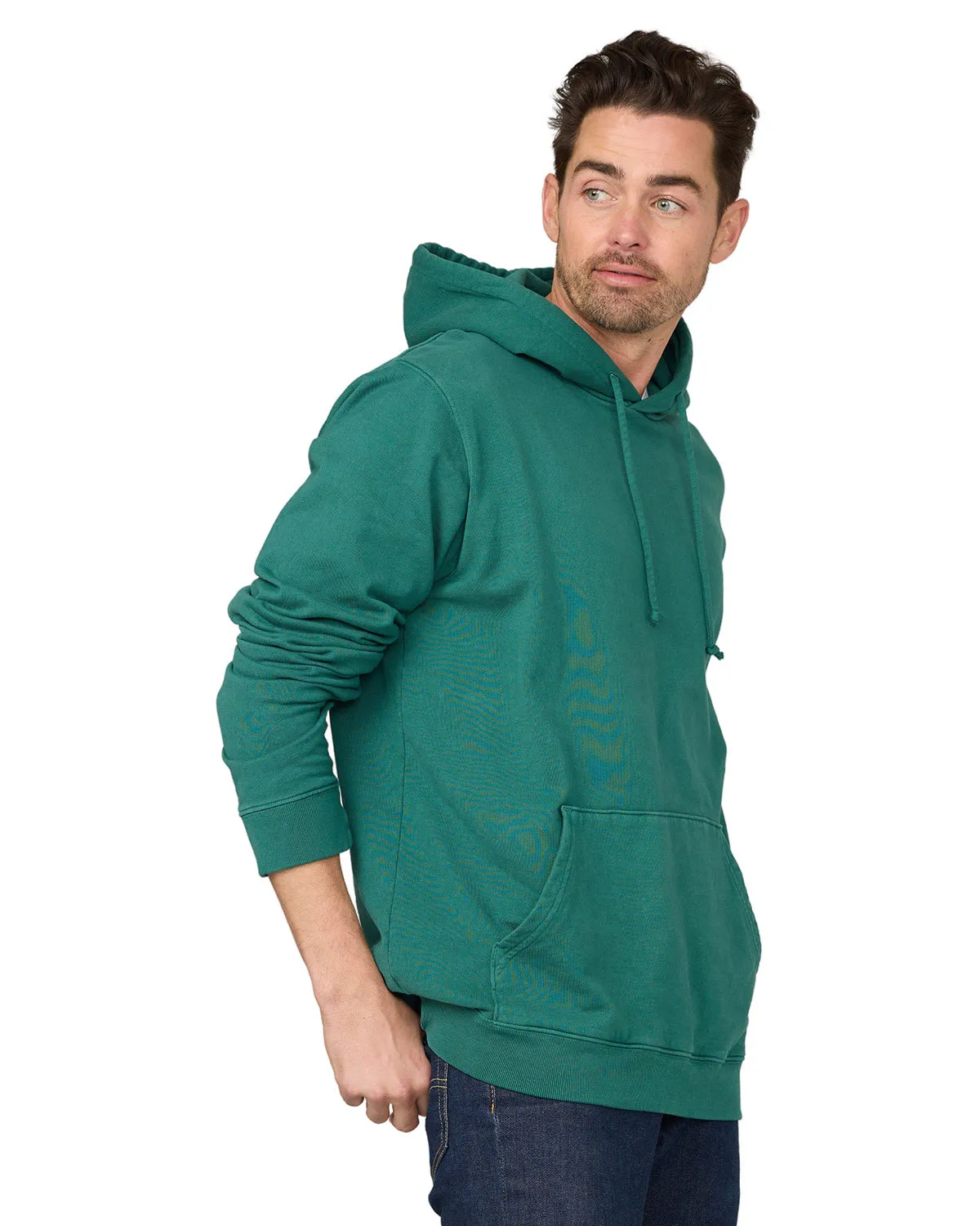 US Blanks US4412 Men's 100% Cotton Hooded Pullover Sweatshirt SKU: US4412