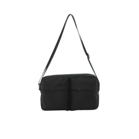 VALE MATTE TWILL bag - BLACK