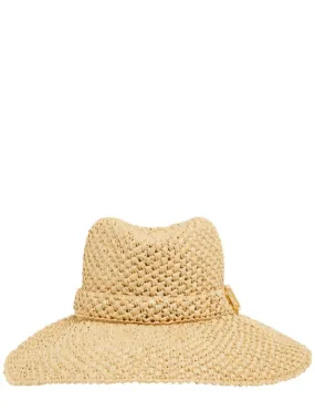 Valentino Garavani   V Logo Signature straw hat 