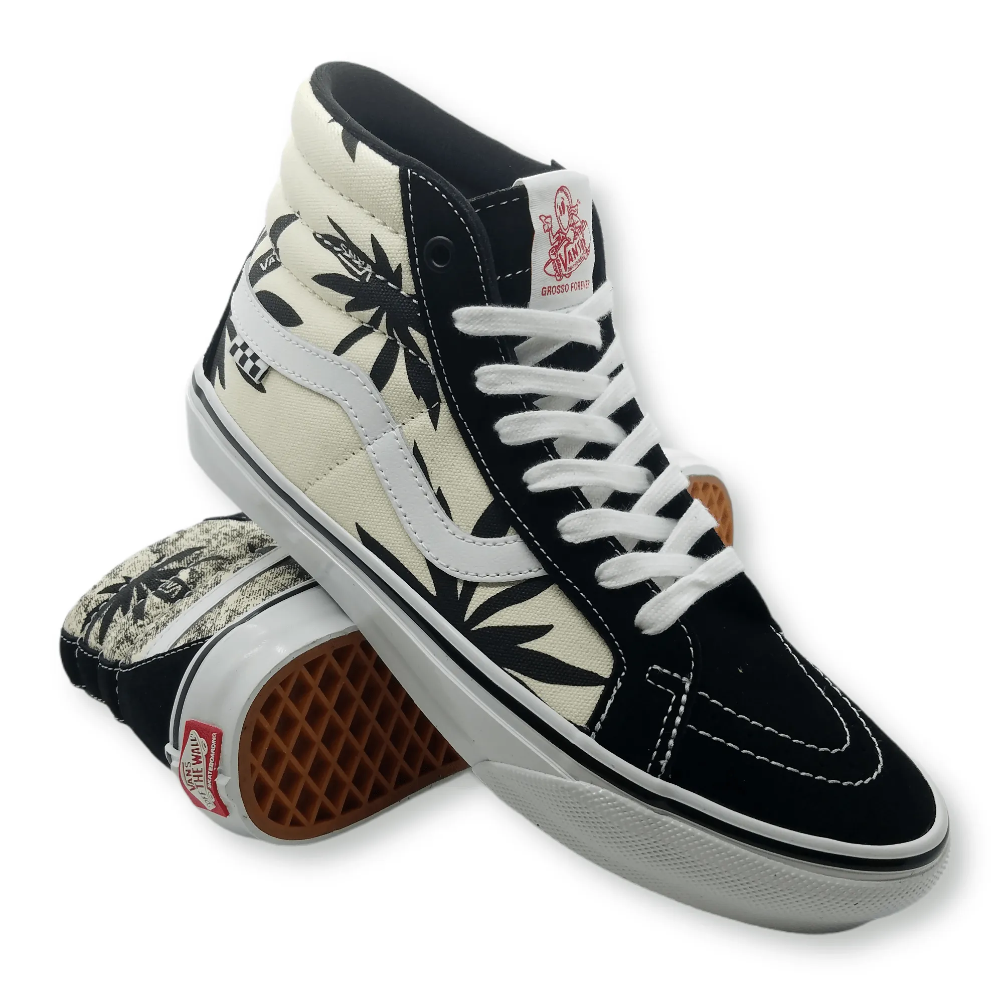 Vans | Skate Sk8-Hi Reissue - Grosso '88 Black/Palms