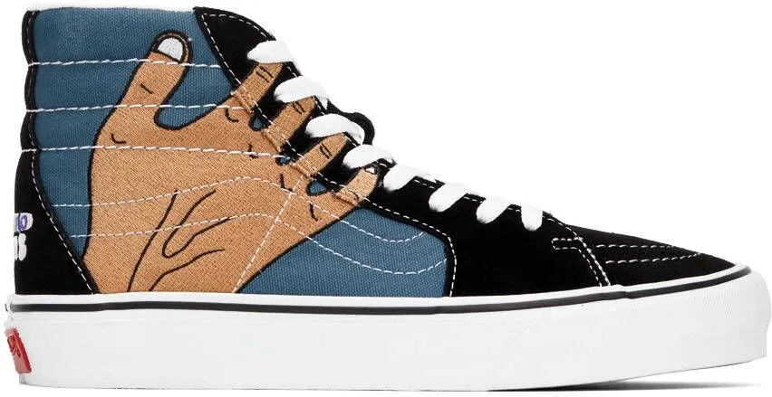 Vans Black & Blue Imran Potato Edition SK8-Hi VR3 LX Sneakers