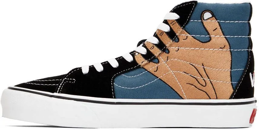 Vans Black & Blue Imran Potato Edition SK8-Hi VR3 LX Sneakers