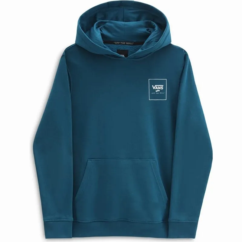 Vans BOYS PRINT BOX BACK PULLOVER HOODIE (8-14 YEARS) (BLUE CORAL) BLUE