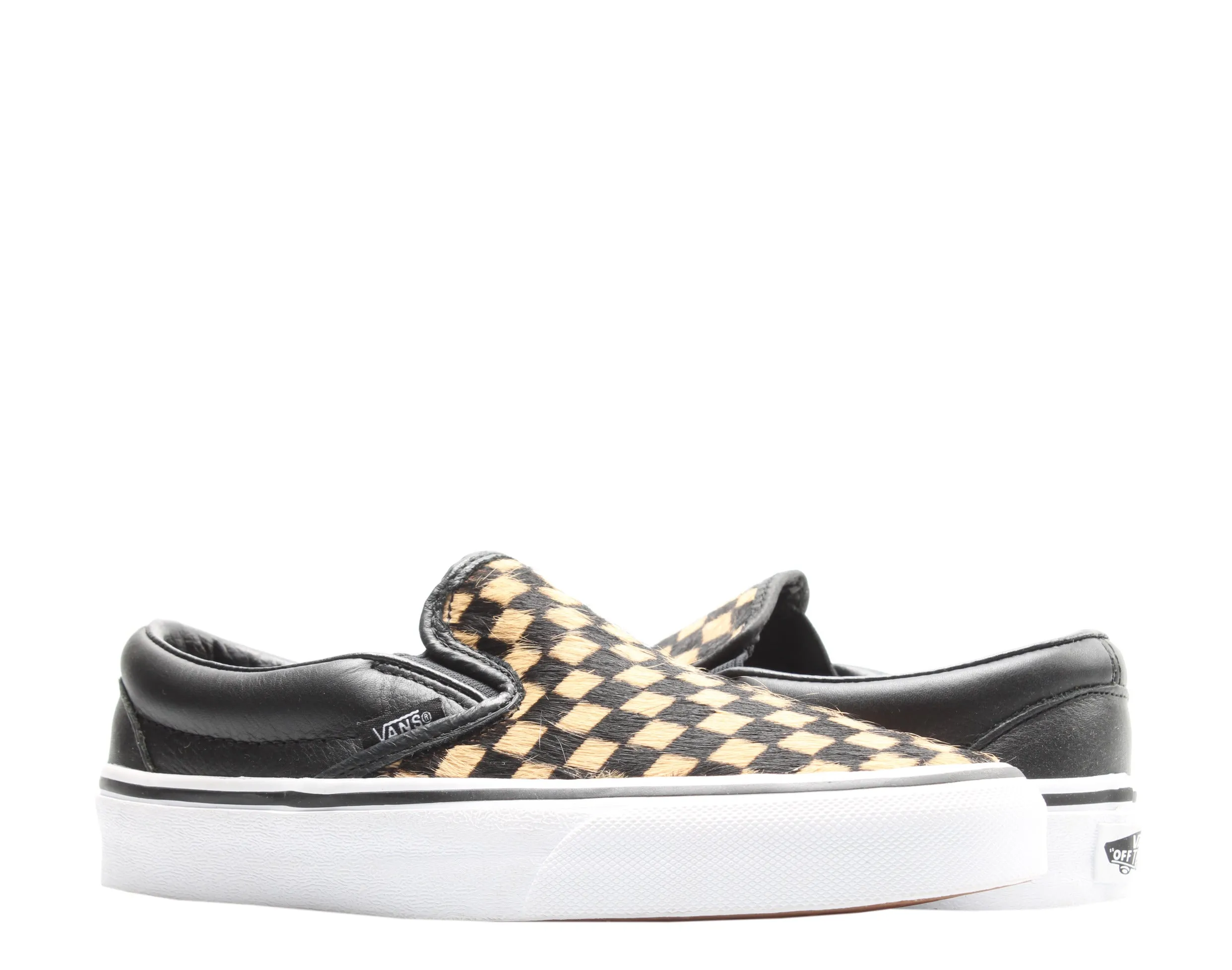 Vans Classic Slip On Calf Hair Low Top Sneakers