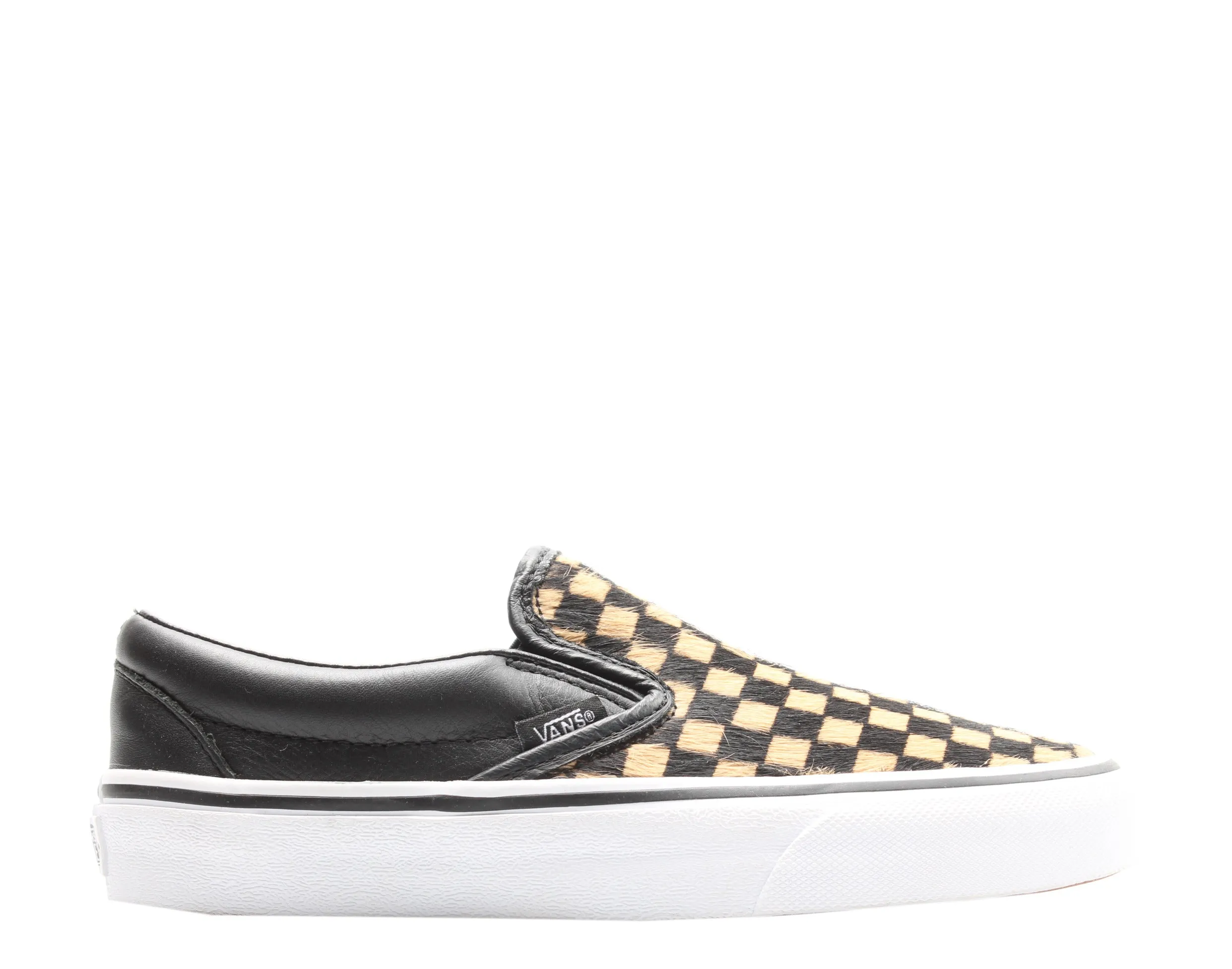 Vans Classic Slip On Calf Hair Low Top Sneakers