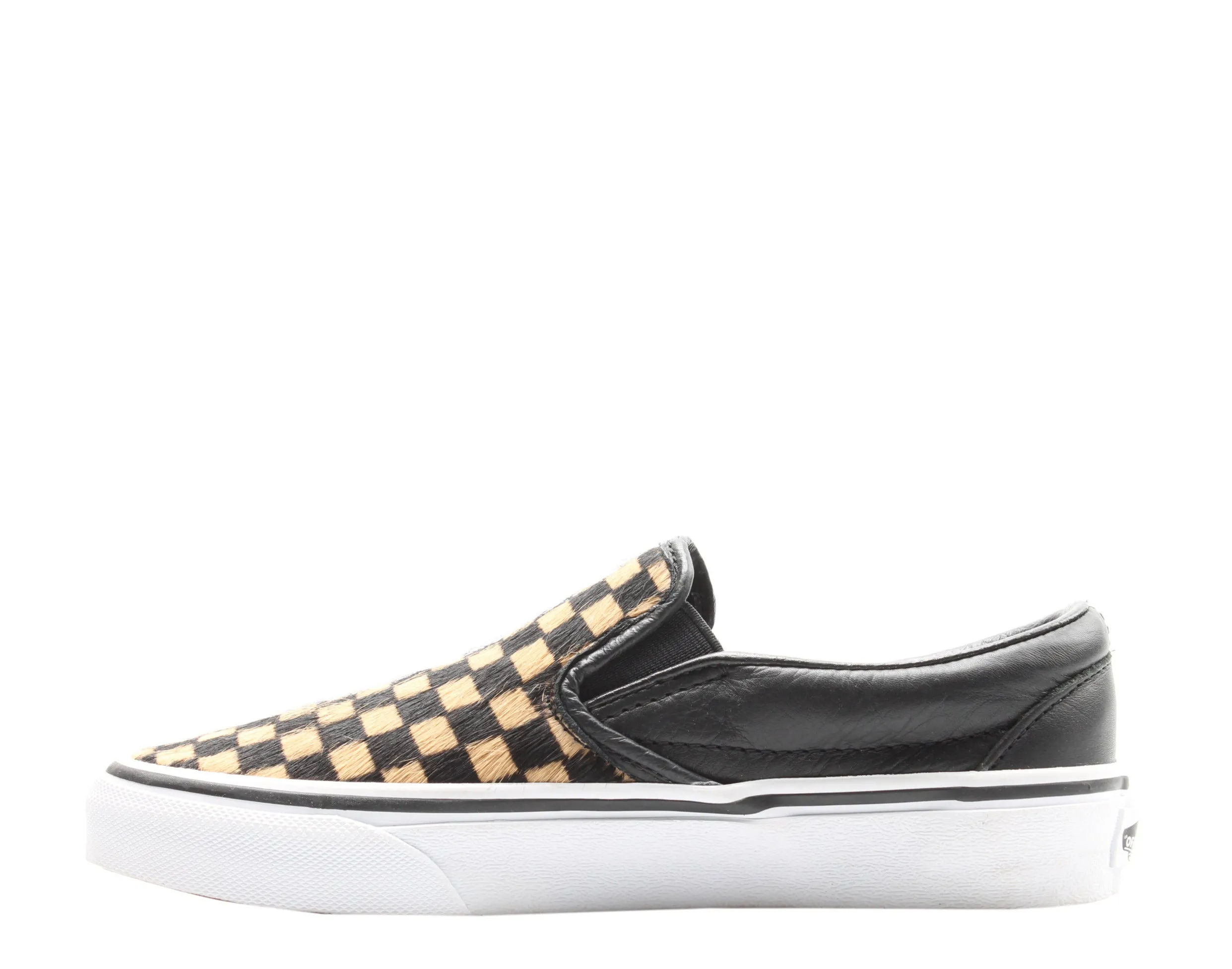 Vans Classic Slip On Calf Hair Low Top Sneakers