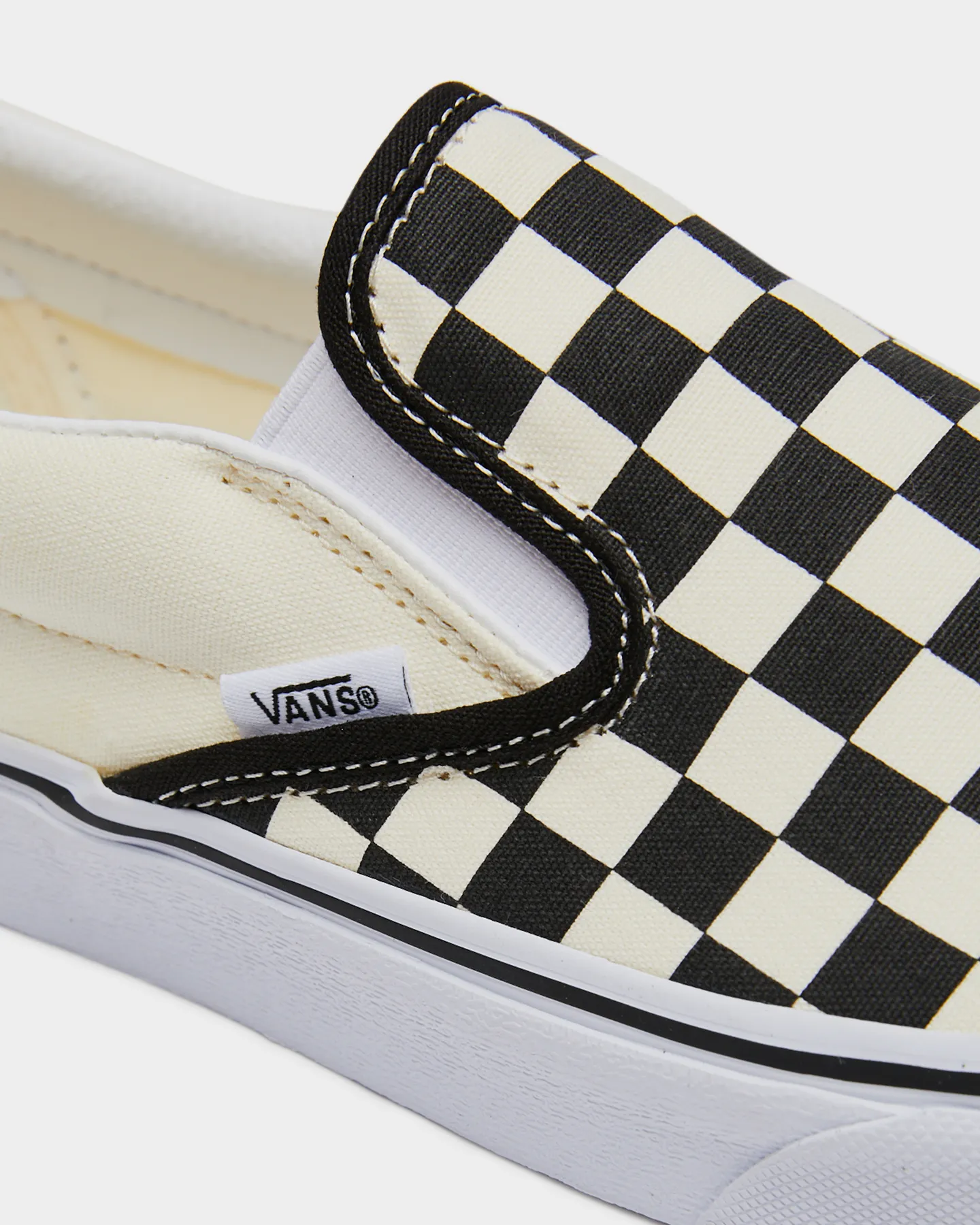 Vans Classic Slip On Shoe - Black/White Checker | SurfStitch